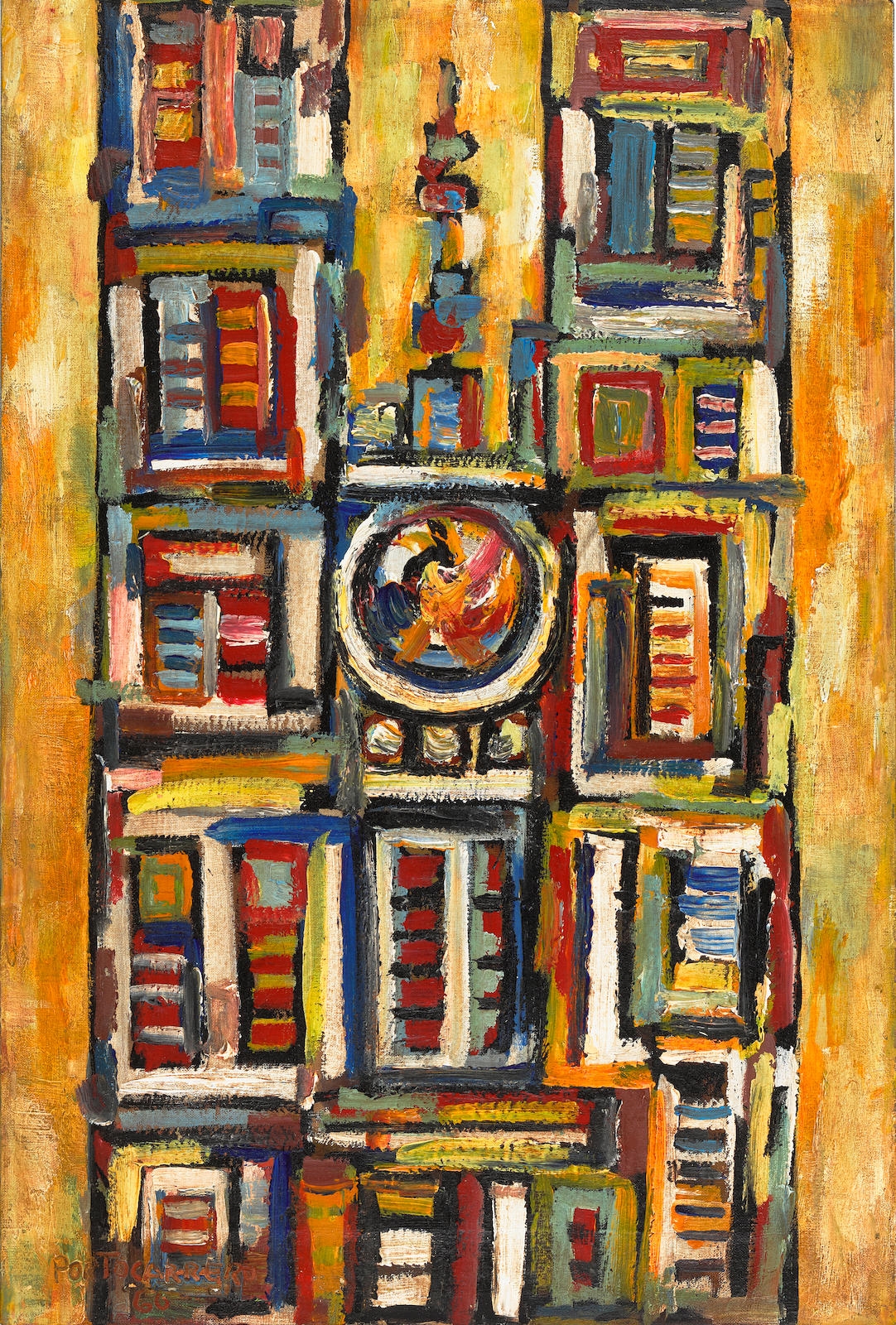 René Portocarrero Ciudad (1961) MutualArt