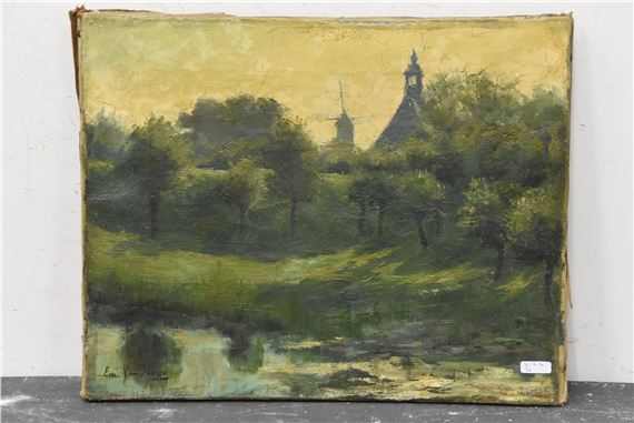 Paysage by Émile Van Doren