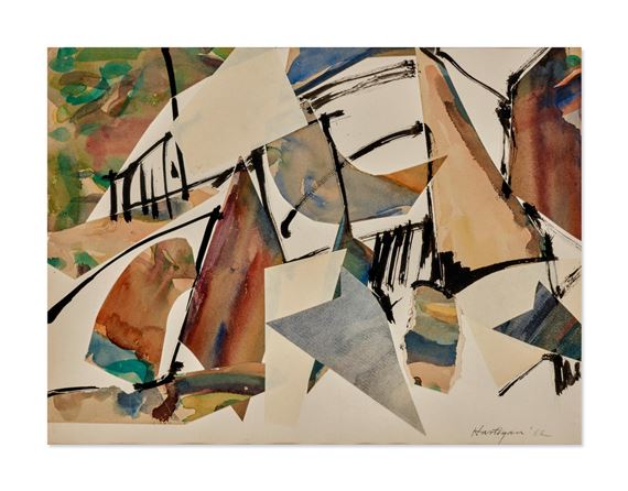 Untitled
 by Grace Hartigan, dated 62