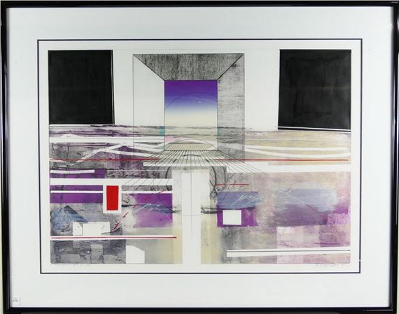 Interference Blue I by Antonin Dimitrov, 1995