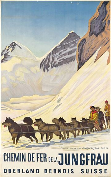 JUNGFRAU by Emil Cardinaux, 1925