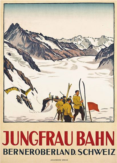 JUNGFRAU by Emil Cardinaux, 1928