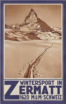 WINTERSPORT IN ZERMATT - Jean Gaberell