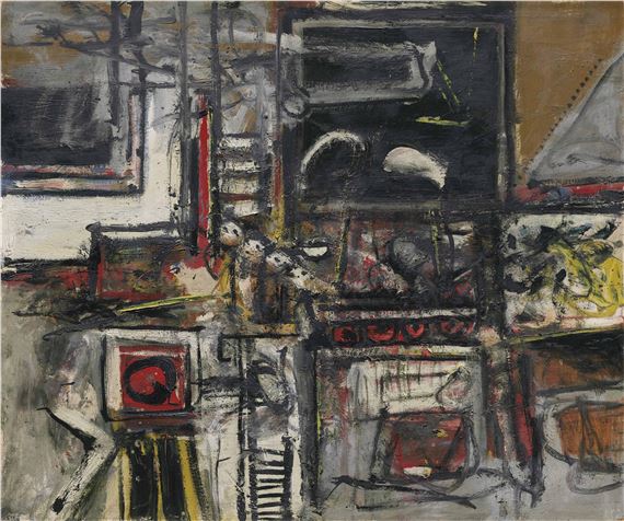 House of Four Souls by Alan Davie, Painted in 1951