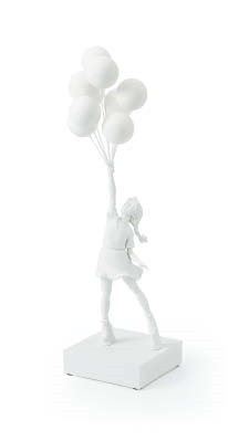 Banksy | Flying Balloons Girl (GESSO Ver.) (2020) | MutualArt