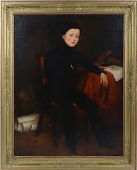 Portrait de jeune homme - Auguste Allard