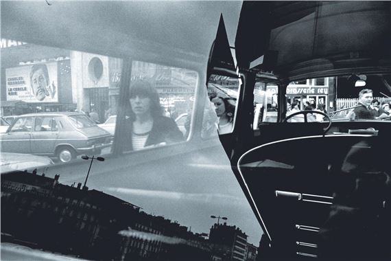 France, X-Ray Man, Gare Montparnasse, Paris by Charles Harbutt, 1973