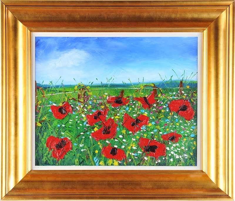 Declan Marry | POPPY FIELD | MutualArt