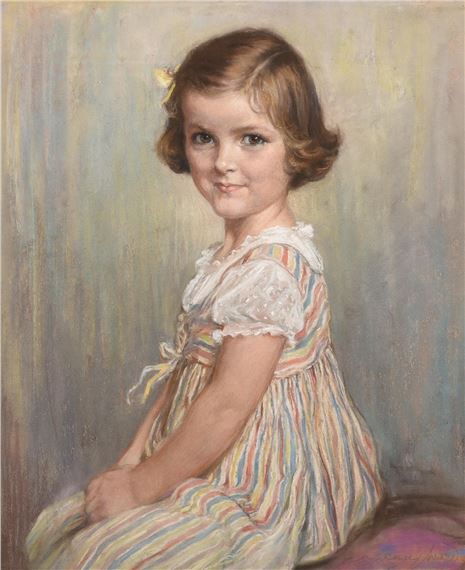 Portrait of Jennifer Jane Parker by Charlotte Blakeney Ward, 1857-1918