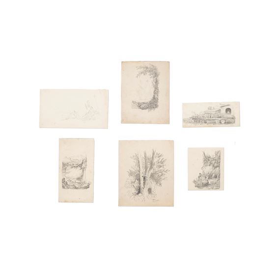 John Gast | Collection of graphite drawings by John Gast, Leopold Gast ...
