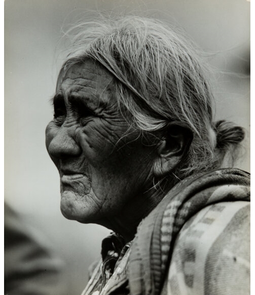Old Navajo Woman;