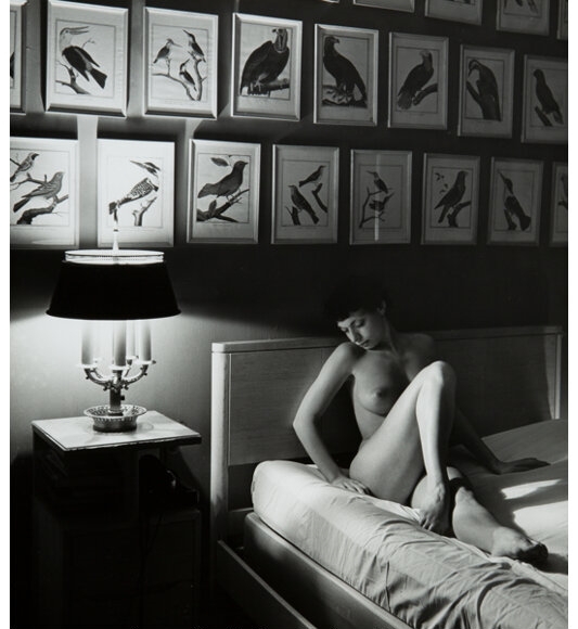 Shirley Levitt Nude in Bed by Andre de Dienes, 1950s