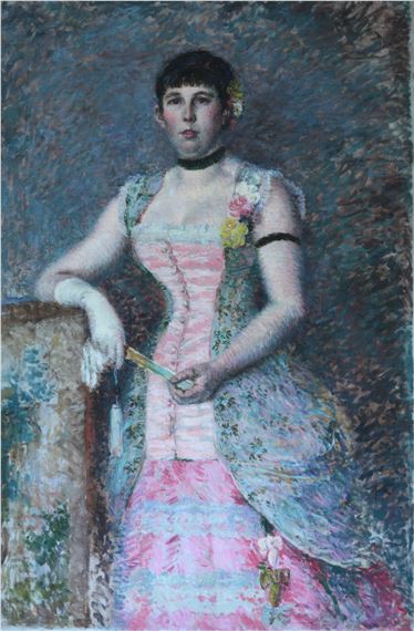 Ernest Roman | Portrait de Jeanne Roman | MutualArt