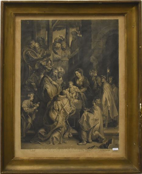 L'adoration des mages by Peter Paul Rubens