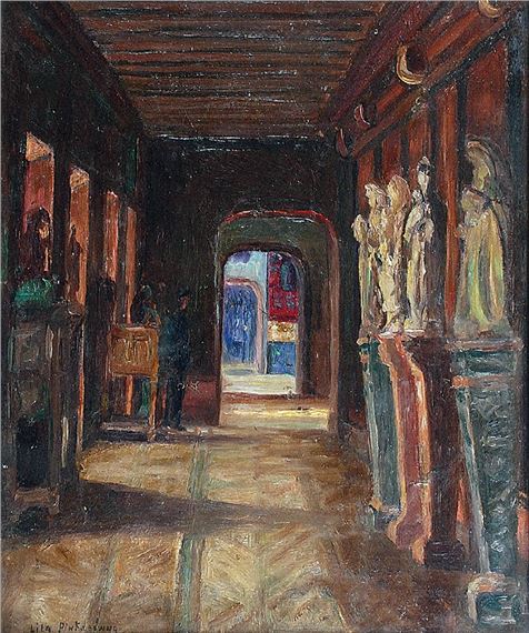 Lila de Pinkas | Wnętrze komnaty (1929) | MutualArt