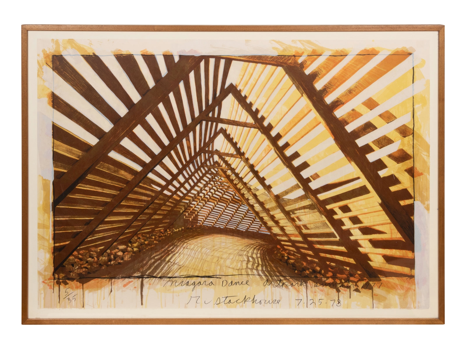Robert Stackhouse | Niagara Dance, Artpark, Summer 1977 (1977) | MutualArt