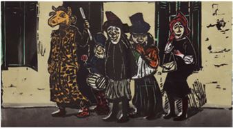 Karnevalslustige - Wilhelm Grimm