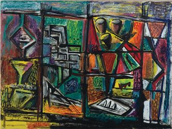 Geometric Landscape - Louis Schanker