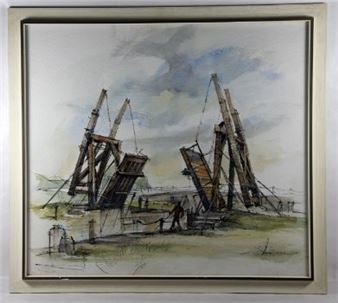 van Gogh's Brücke bei Arles - Gustav Bäuerle