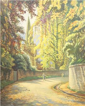 Hackness Church near Scarborough - Carl Hermann