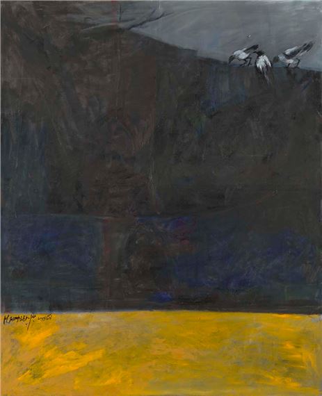 Untitled by Manouchehr Motabar, 1991