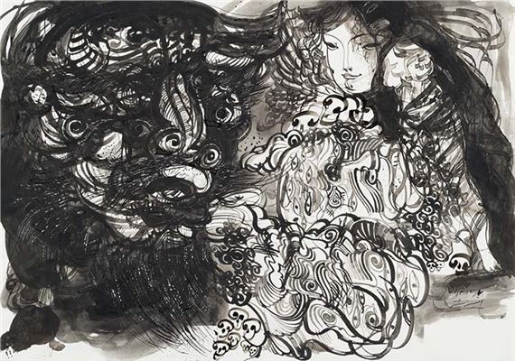 Untitled by Ahmad Amin Nazar, 2002