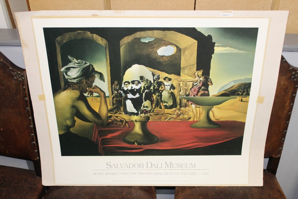 Salvador Dalí Slave market with the disappearing bust of Voltaire
