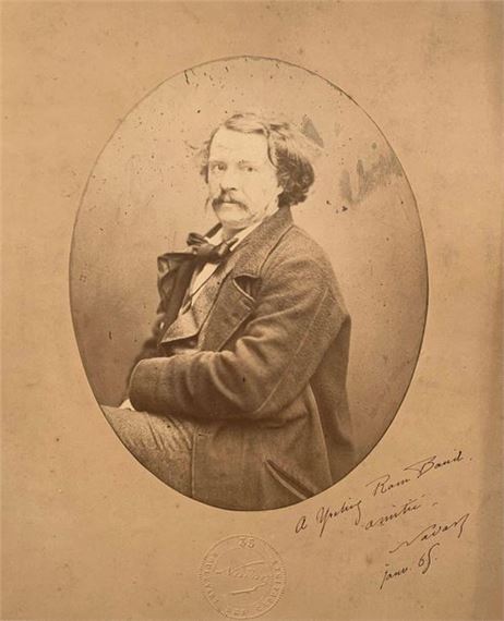 Self-portrait by Gaspard-Félix  Tournachon, circa 1859