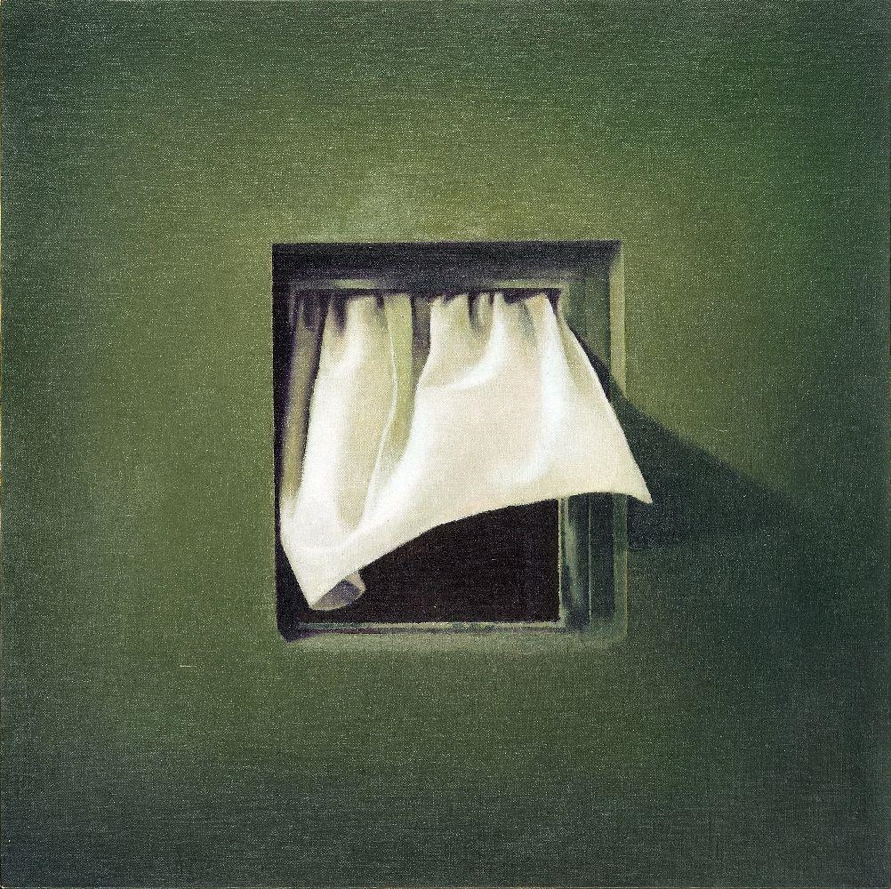 Artwork by Christopher Hanlon, Untitled, Made of oil on linen laid down on board