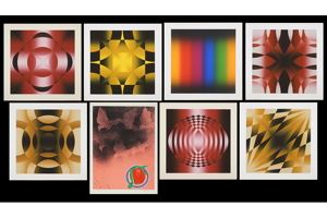 Mark Rowland | Eight Works:A Collection of Eight Color Serigraphs ...