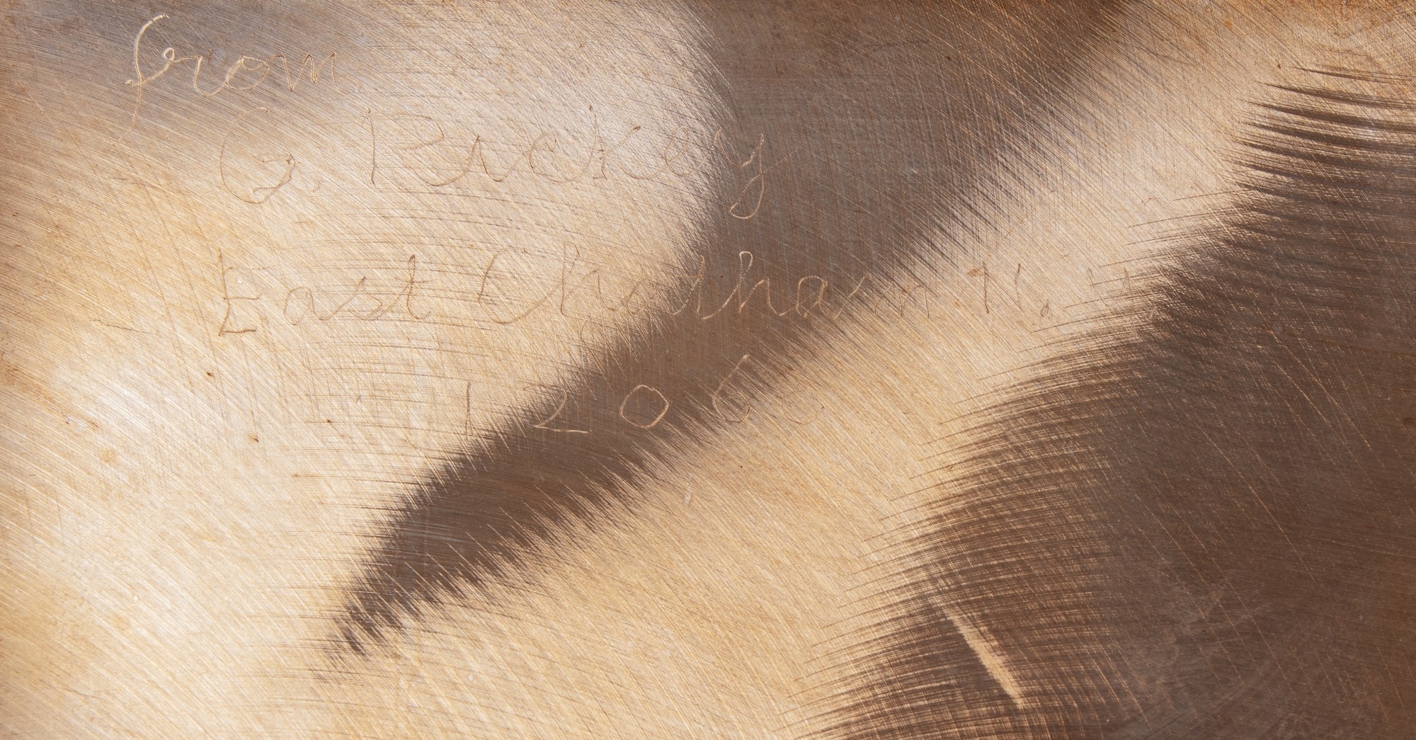 George Rickey | Hommage à Christo (1985) | MutualArt