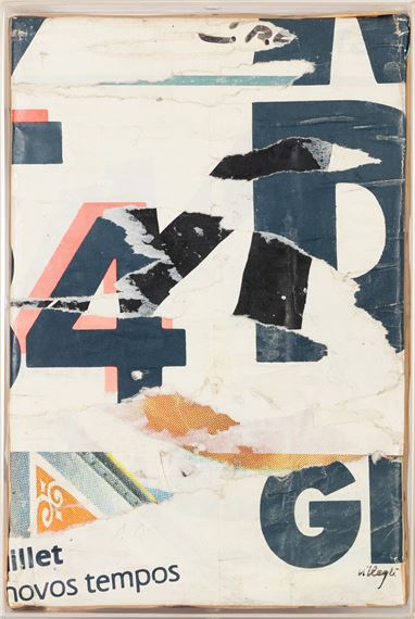 Les Dessous de la Braderie Saint Servan by Jacques Villeglé, 84