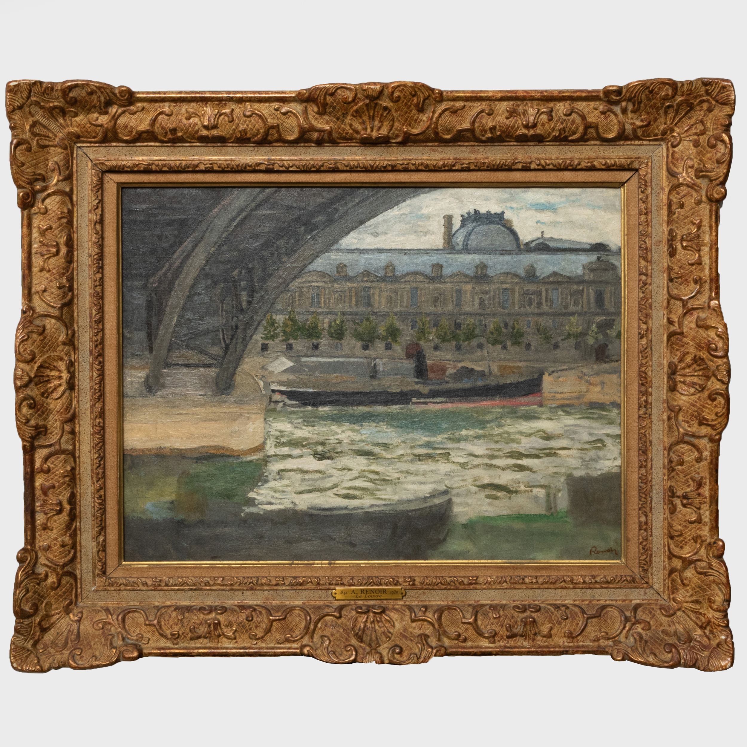 Le Louvre by Pierre-Auguste Renoir