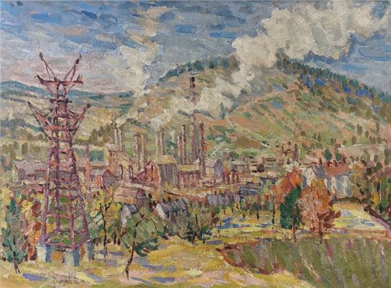 Cementownia - Chełm by Roman Szczerzynski, 1949