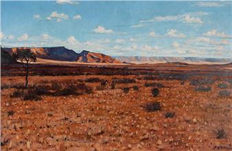 Landskap naby A.W.S. Namibia - D. W. Hoffman