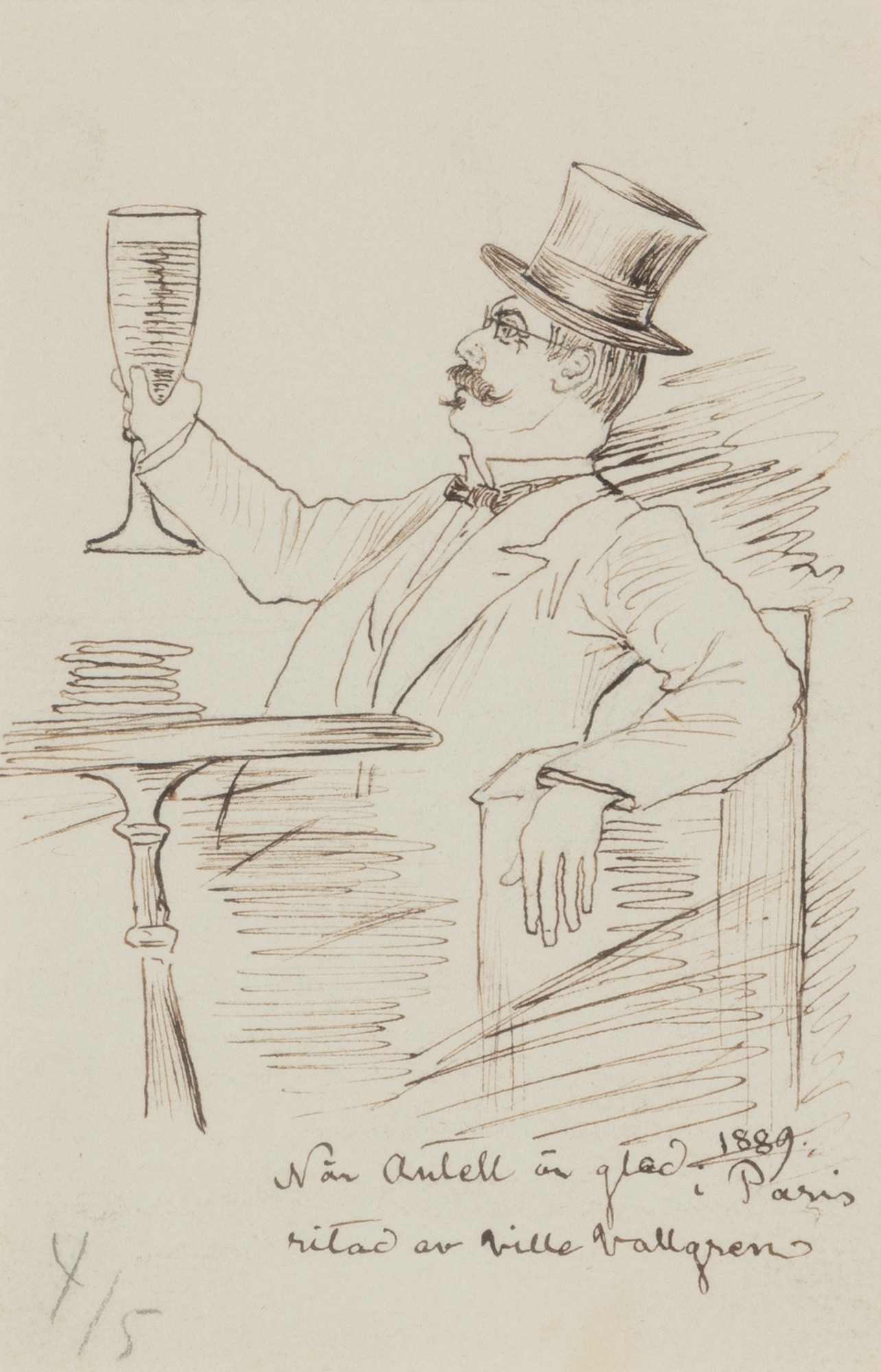Ville Vallgren | When Antell is happy in Paris 1889 | MutualArt