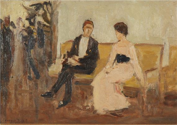 Conversazione by Georges Jules Ernest Binet