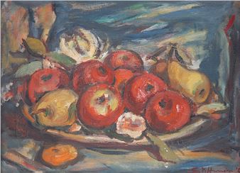 Natura morta con frutta - Ottavio Steffenini