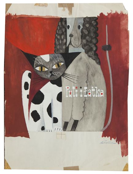 "Pula i Łatek" - okładka by Krystyna Witkowska