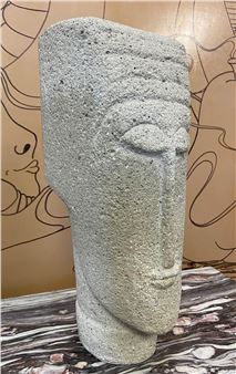 'Monolithic Head' - Gillian Meijer