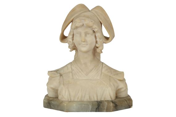 Bust of a girl - Alberto Cambi