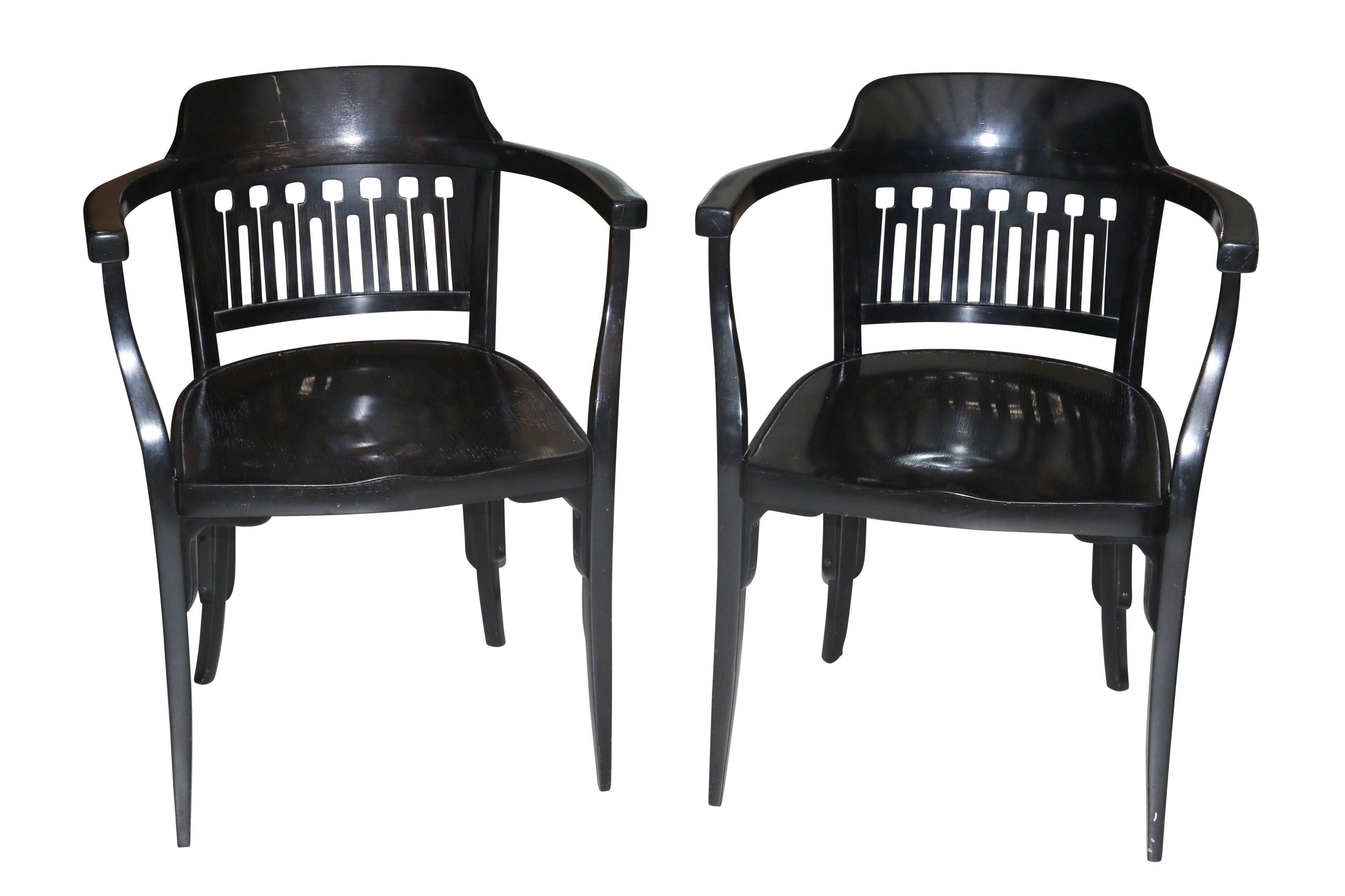 A pair of Vienna Succession armchairs by Jacob & Josef Kohn
