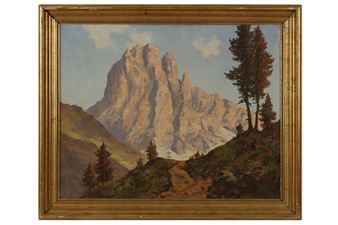 Alpine landscape - P. Mellor