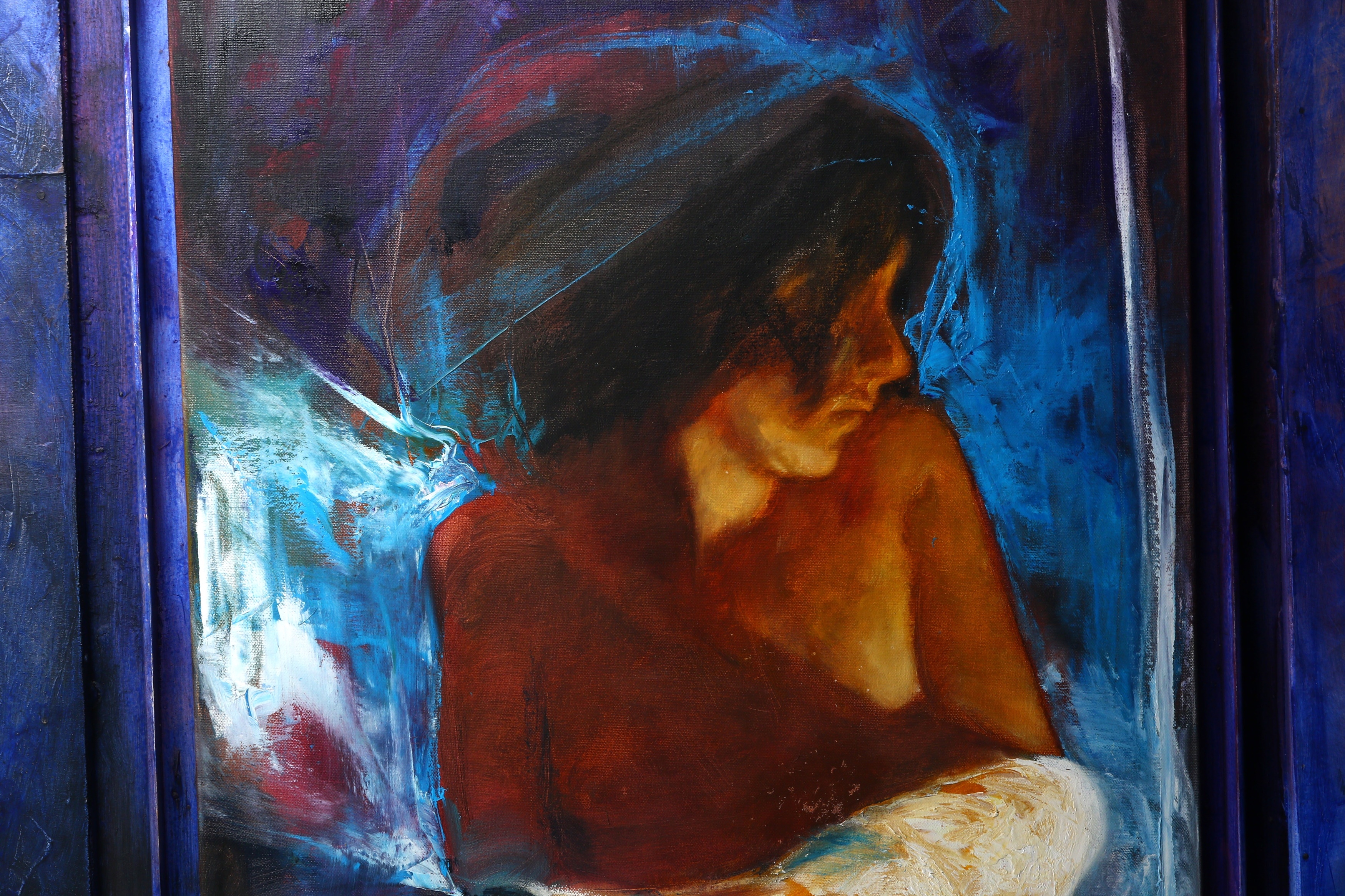 Artwork by Antonio Biancalani, Specchio, Made of oil on canvas