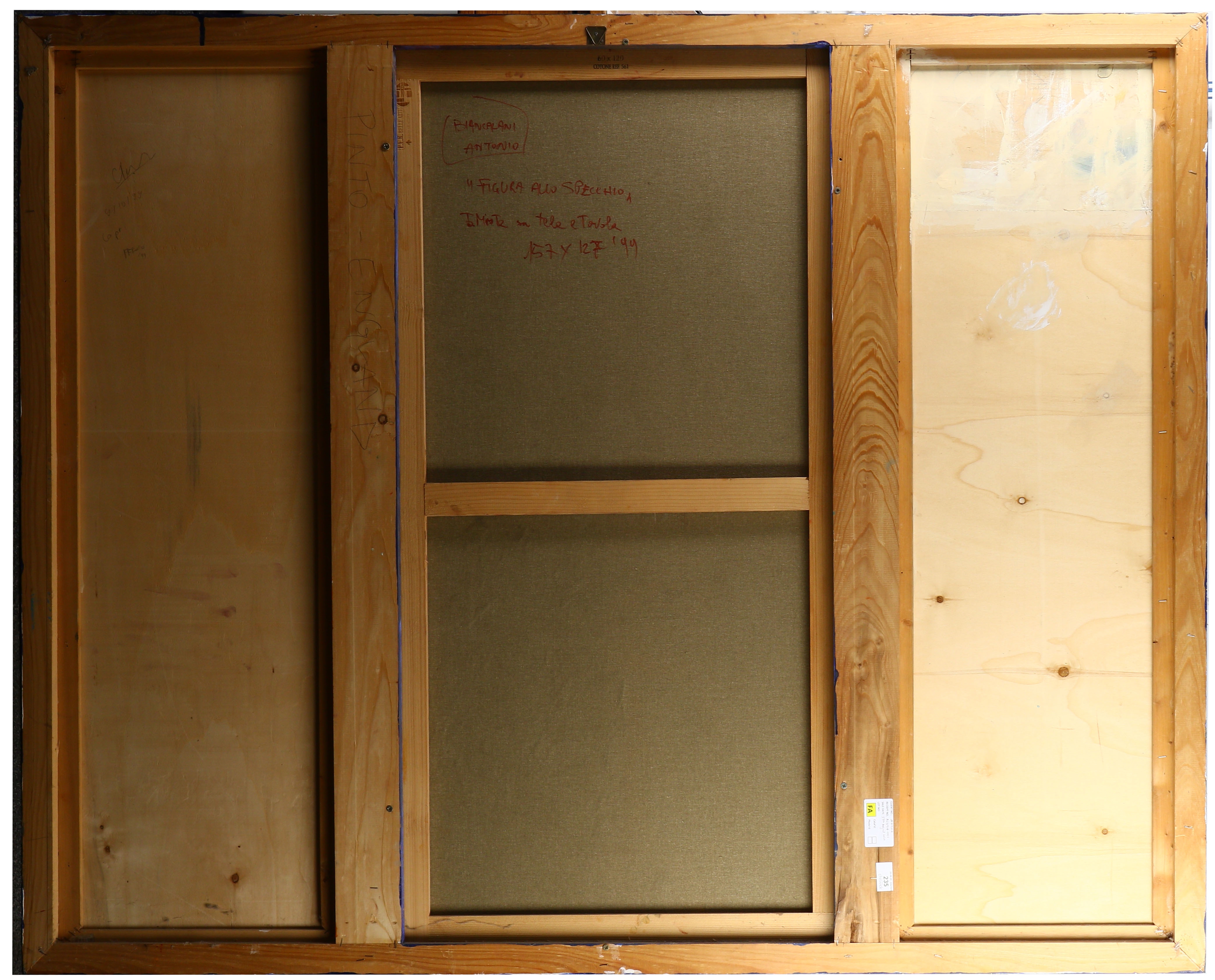 Artwork by Antonio Biancalani, Specchio, Made of oil on canvas