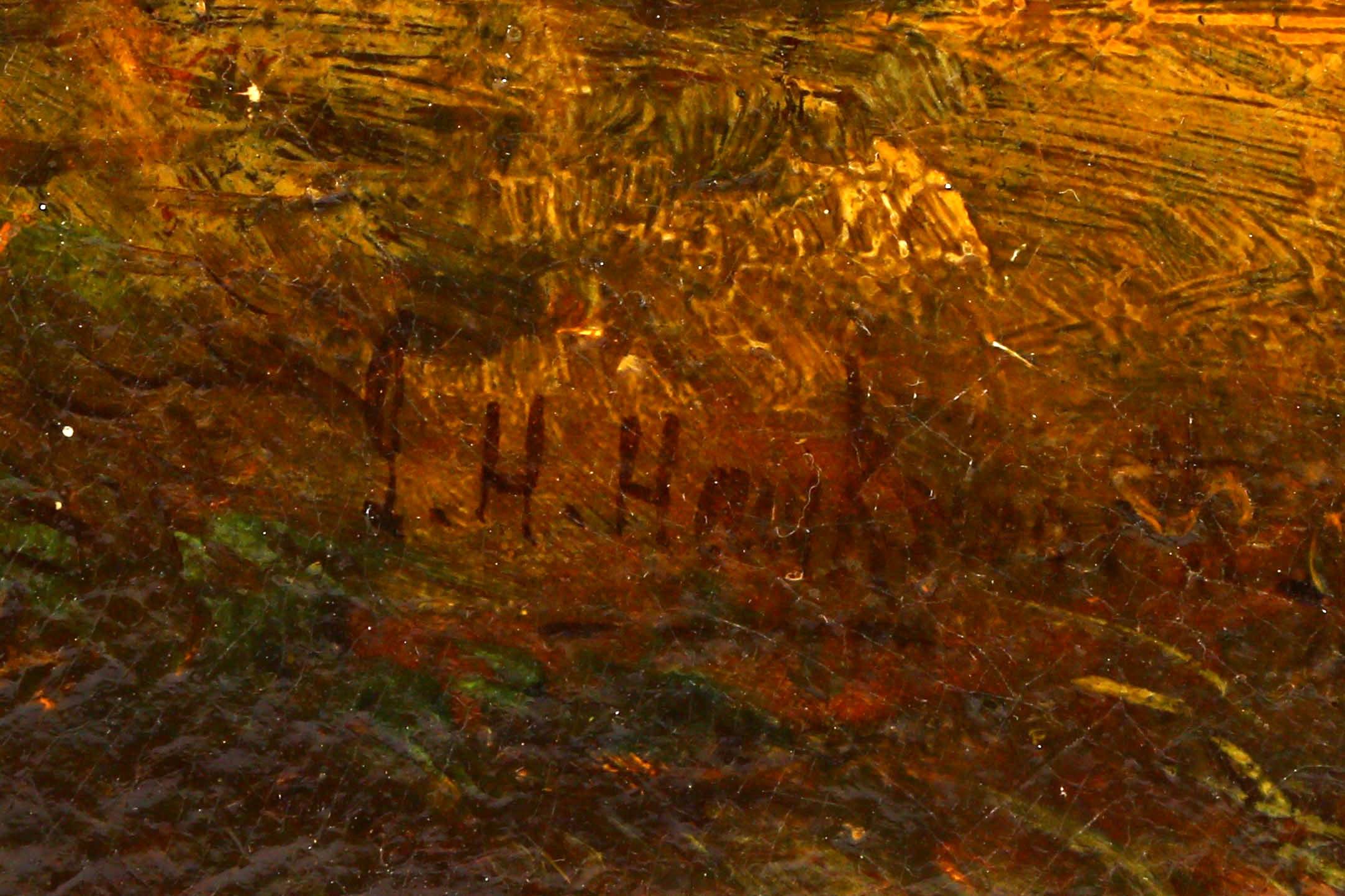 Artwork by Joseph Haslam Hawkesworth, The lock, Made of oil on canvas