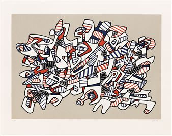 ONLINE: Jean Dubuffet: L'Hourloupe - Pace Prints, 57th Street