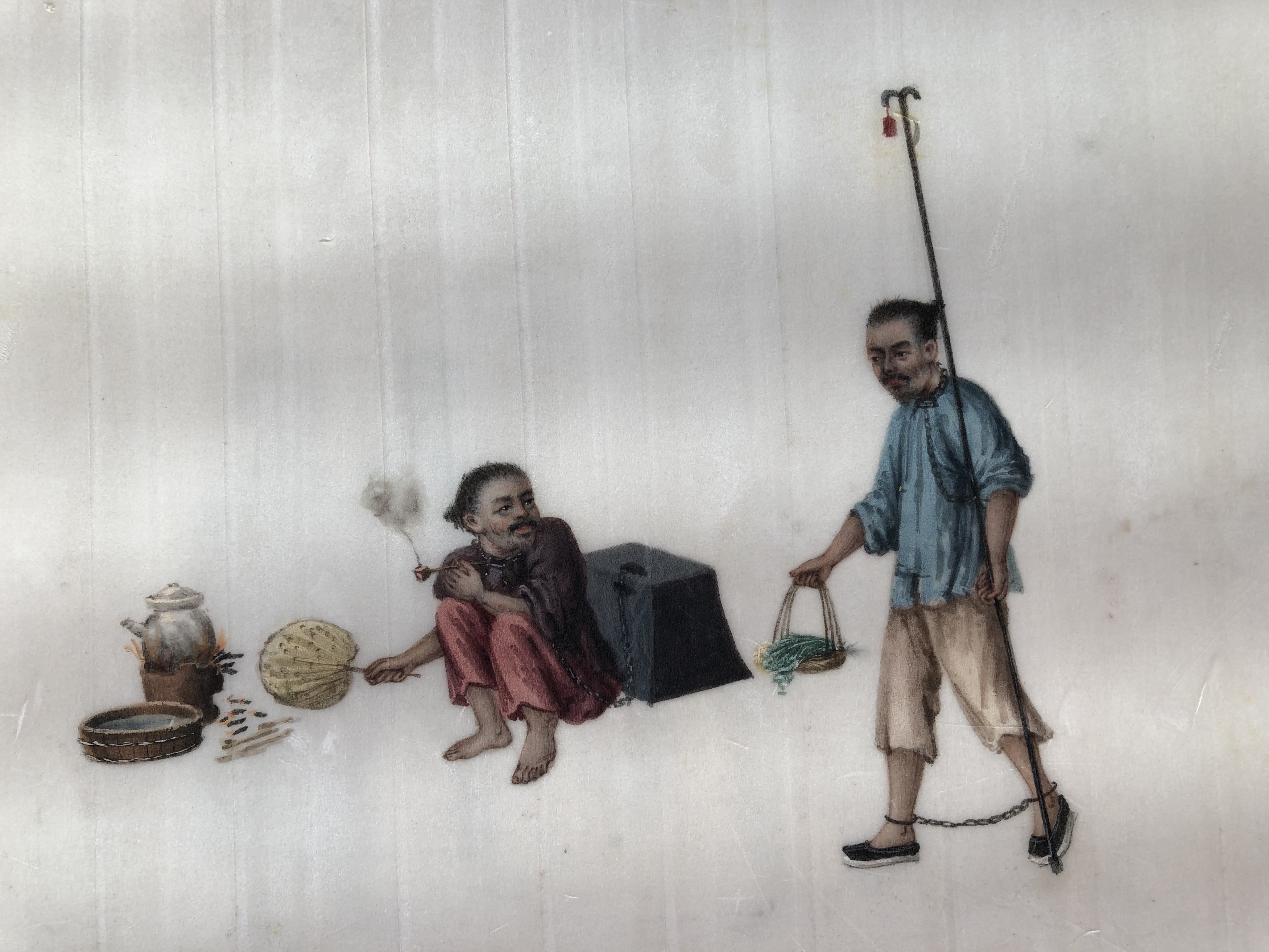 Chinese School, 19th Century | A CHINESE PITH PAPER ALBUM. | MutualArt