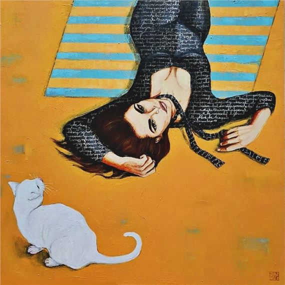 MEETING ON A GRASS by Renata Magda, 2021