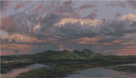 Sutter Buttes and the Spring Floodplains